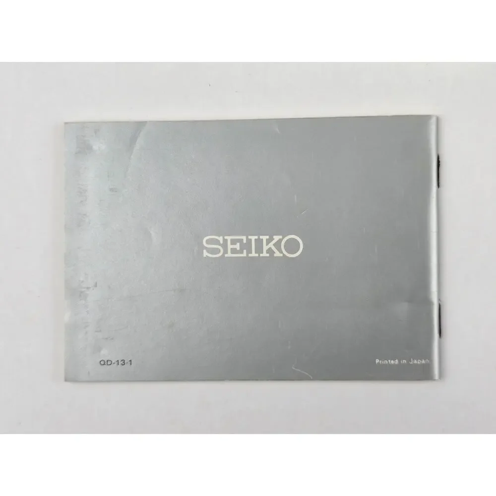 Vintage Seiko A927-5010 Digital Chronograph Day Date w/ box Clean! -need battery